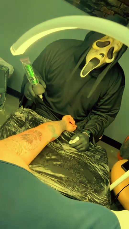 Make an appointment with your favorite horror character with me @coast2coasttattoosupply in Clarksville,TN