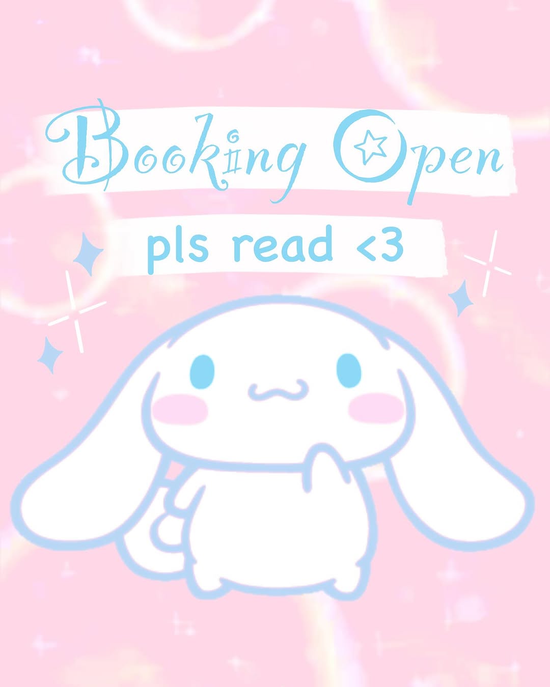 (*^ω^*) booking for February is now open